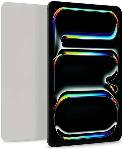 Spigen Air Skin Folio OneTap iPad Pro 13 (2024/2025) Hoes Book Case Grijs afbeelding 5