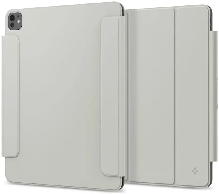 Spigen Air Skin Folio OneTap iPad Pro 13 (2024/2025) Hoes Book Case Grijs afbeelding 9