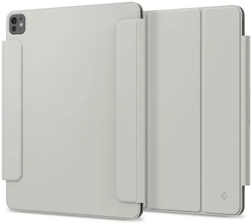 Spigen Air Skin Folio OneTap iPad Pro 13 (2024/2025) Hoes Book Case Grijs afbeelding 9