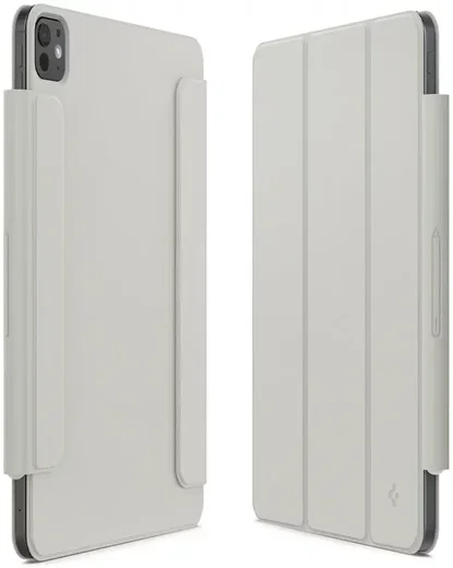 Spigen Air Skin Folio OneTap iPad Pro 13 (2024/2025) Hoes Book Case Grijs afbeelding 17