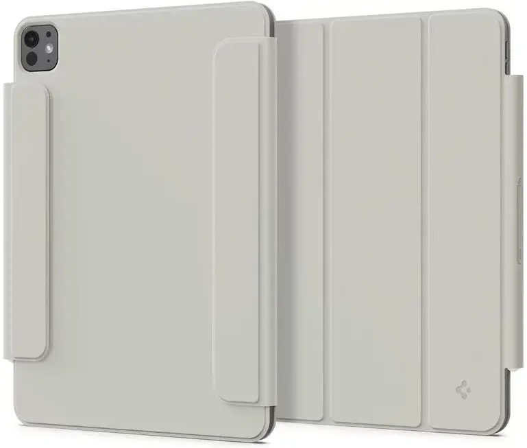 Spigen Air Skin Pro iPad Pro 11 (2024/2025) Hoes Book Case Grijs afbeelding 6