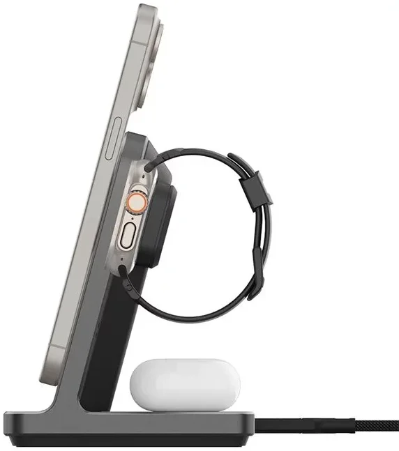 Spigen OneTap Pro 3-in-1 Draadloos Oplaadstation iPhone/Apple Watch/AirPods 15W afbeelding 10