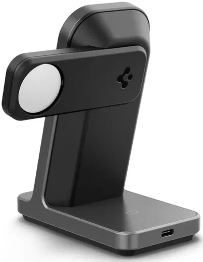 Spigen OneTap Pro 3-in-1 Draadloos Oplaadstation iPhone/Apple Watch/AirPods 15W afbeelding 22