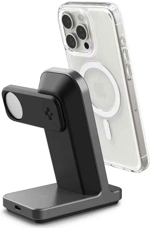 Spigen OneTap Pro 3-in-1 Draadloos Oplaadstation iPhone/Apple Watch/AirPods 15W afbeelding 23