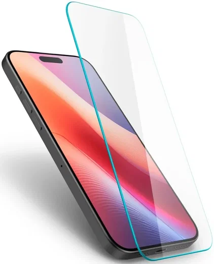 Spigen Glas tR Slim HD Apple iPhone 16 Screen Protector afbeelding 10