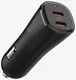Spigen ArcStation Essential 50W Auto Lader 2X USB-C Power Delivery (PD) Zwart