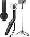 Spigen S571W MagSafe Bluetooth Selfie Stick / Tripod Statief Zwart