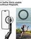 Spigen S571W MagSafe Bluetooth Selfie Stick / Tripod Statief Zwart afbeelding 4