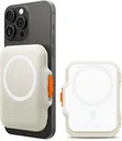 Spigen TinTap Magfit+ Kaart Houder met MagSafe Beige