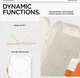 Spigen TinTap Magfit+ Kaart Houder met MagSafe Beige afbeelding 7