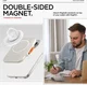 Spigen TinTap Magfit+ Kaart Houder met MagSafe Beige afbeelding 8