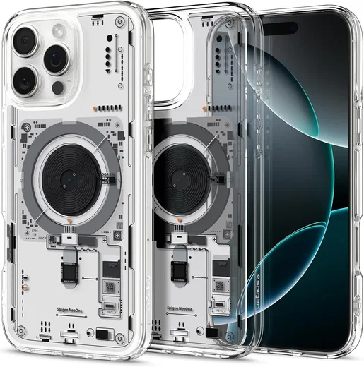 Spigen Ultra Hybrid MagFit Apple iPhone 16 Pro Hoesje MagSafe Neo One afbeelding 1