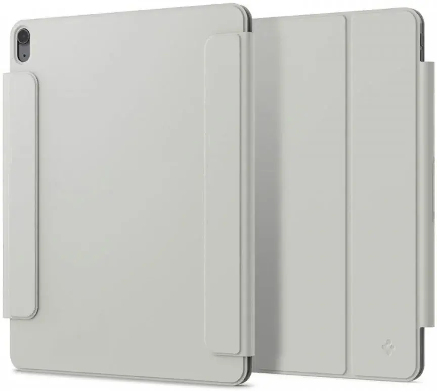 Spigen Air Skin Folio OneTap iPad Air 13 (24/25) Hoes Book Case 2 in 1 Grijs afbeelding 9
