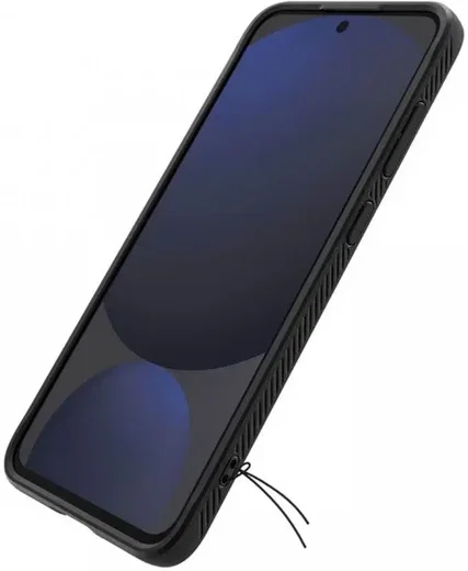 Spigen Rugged Armor Samsung Galaxy S24 FE Hoesje Back Cover Matte Zwart afbeelding 9