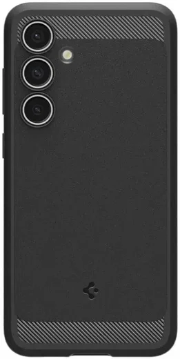 Spigen Rugged Armor Samsung Galaxy S24 FE Hoesje Back Cover Matte Zwart afbeelding 10