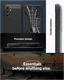 Spigen Rugged Armor Samsung Galaxy S24 FE Hoesje Back Cover Matte Zwart afbeelding 2