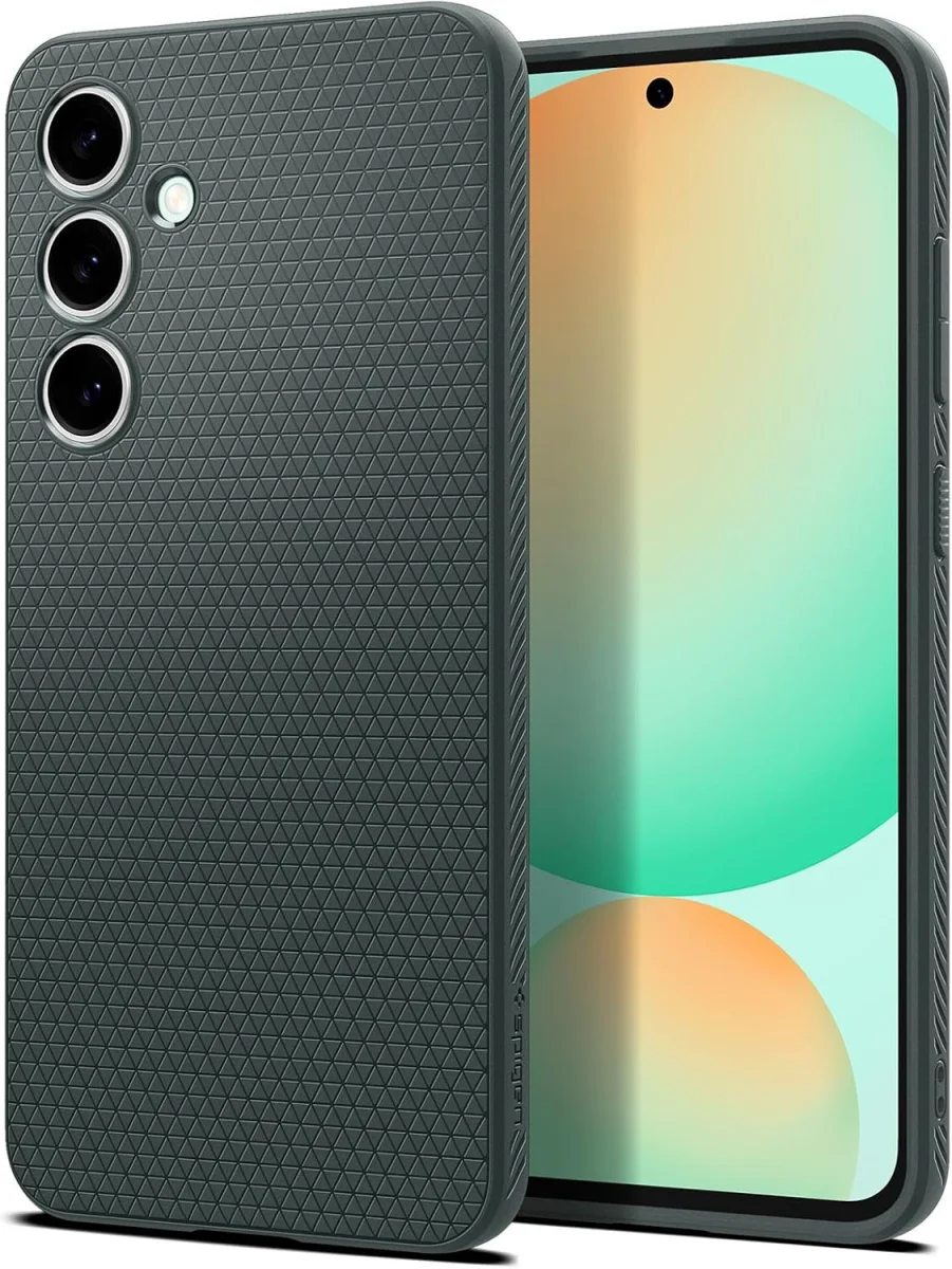 Spigen Liquid Air Samsung Galaxy S24 FE Hoesje Back Cover Groen afbeelding 1