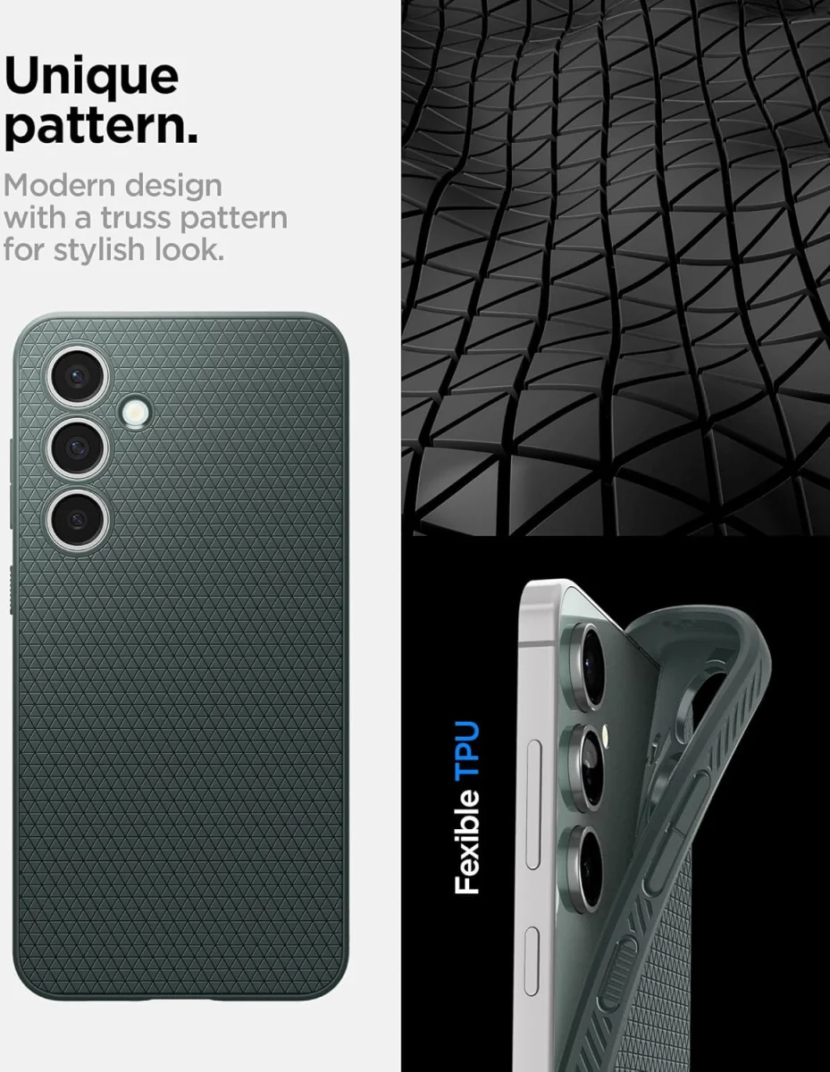 Spigen Liquid Air Samsung Galaxy S24 FE Hoesje Back Cover Groen afbeelding 14