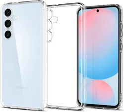 Spigen Ultra Hybrid Samsung Galaxy S24 FE Hoesje Back Cover Transparant afbeelding