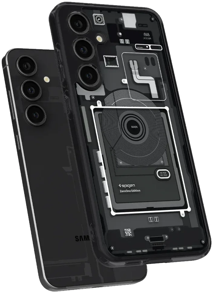 Spigen Ultra Hybrid Samsung Galaxy S24 FE Hoesje Back Cover Zero One afbeelding 3