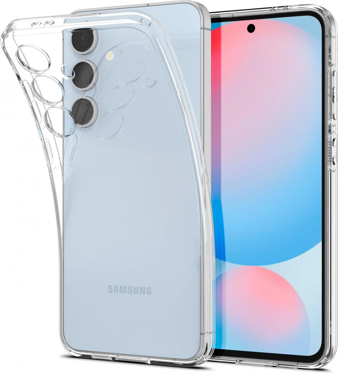 Spigen Liquid Crystal Samsung Galaxy S24 FE Hoesje Back Cover Transparant afbeelding 1