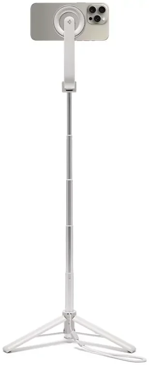 Spigen S571W MagSafe Bluetooth Selfie Stick / Tripod Statief Beige afbeelding 10
