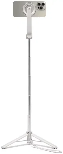 Spigen S571W MagSafe Bluetooth Selfie Stick / Tripod Statief Beige afbeelding 10