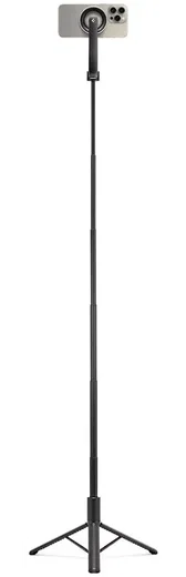 Spigen S580W MagSafe Bluetooth Selfie Stick / Tripod Statief Zwart afbeelding 10