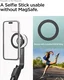 Spigen S580W MagSafe Bluetooth Selfie Stick / Tripod Statief Zwart afbeelding 5
