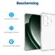 Realme GT6 Hoesje Schokbestendig en Dun TPU Back Cover Transparant afbeelding 5