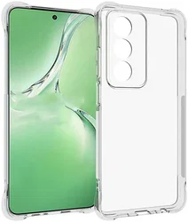 Oppo A80 Hoesje Schokbestendig en Dun TPU Back Cover Transparant afbeelding