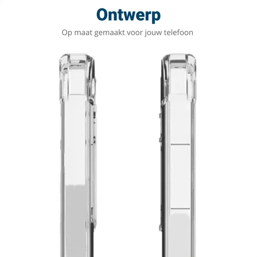 Oppo A80 Hoesje Schokbestendig en Dun TPU Back Cover Transparant afbeelding 9