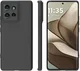 Motorola Edge 50 Hoesje Dun TPU Back Cover Matte Zwart afbeelding 8