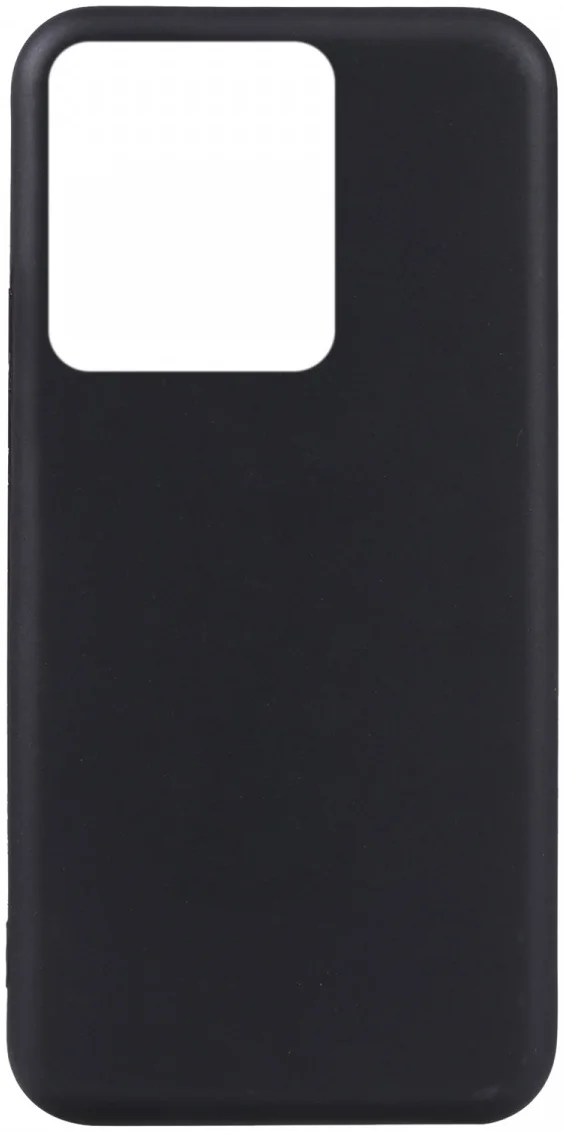 Motorola Edge 50 Neo Hoesje Dun TPU Back Cover Matte Zwart afbeelding 3