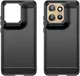 Motorola Edge 50 Neo Hoesje Geborsteld TPU Flexibele Back Cover Zwart afbeelding 9