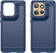 Motorola Edge 50 Neo Hoesje Geborsteld TPU Flexibele Back Cover Blauw afbeelding 10