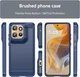 Motorola Edge 50 Neo Hoesje Geborsteld TPU Flexibele Back Cover Blauw afbeelding 9