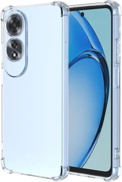 Oppo A60 4G Hoesje Schokbestendig en Dun TPU Back Cover Transparant