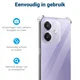 Oppo A40 / A40m Hoesje Schokbestendig en Dun TPU Back Cover Transparant afbeelding 6