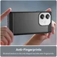 Oppo A60 5G / A40 / A40m Hoesje Geborsteld TPU Flexibele Back Cover Zwart afbeelding 5
