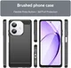 Oppo A60 5G / A40 / A40m Hoesje Geborsteld TPU Flexibele Back Cover Zwart afbeelding 8