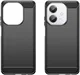 Oppo A60 5G / A40 / A40m Hoesje Geborsteld TPU Flexibele Back Cover Zwart afbeelding 9