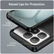 Xiaomi 14T Pro Hoesje Geborsteld TPU Flexibele Back Cover Zwart afbeelding 8