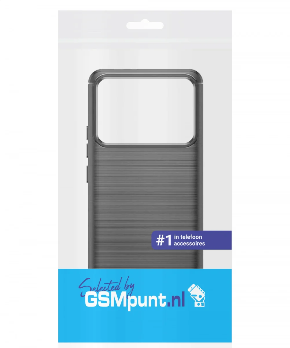 Xiaomi 14T Pro Hoesje Geborsteld TPU Flexibele Back Cover Zwart afbeelding 9