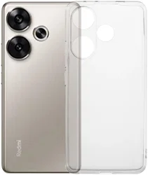 Xiaomi Poco F6 Hoesje Dun TPU Back Cover Transparant afbeelding