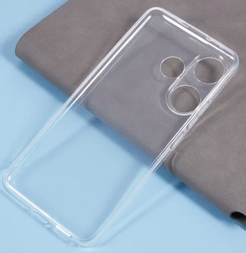 Xiaomi Poco F6 Hoesje Dun TPU Back Cover Transparant afbeelding 3