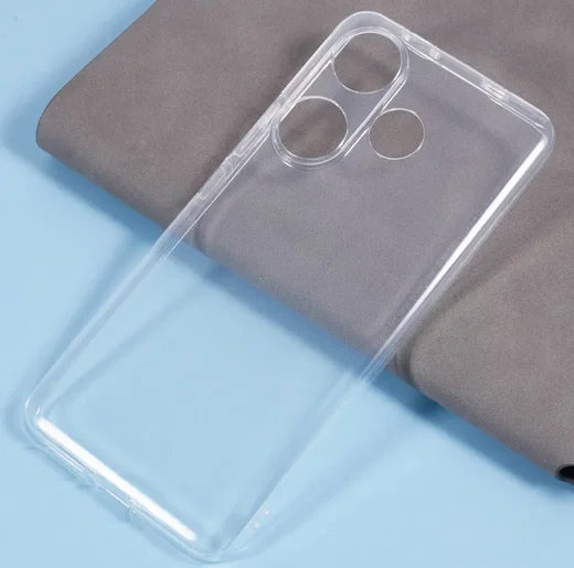 Xiaomi Poco F6 Hoesje Dun TPU Back Cover Transparant afbeelding 4