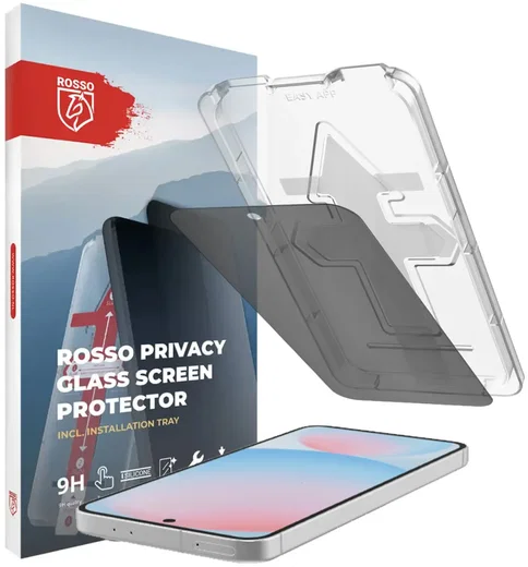 Rosso Samsung Galaxy A56 / S24 FE Privacy Glass met Installatietray afbeelding 1
