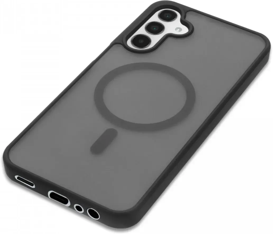 Samsung Galaxy A15 Hoesje met MagSafe Back Cover Matte Zwart afbeelding 13