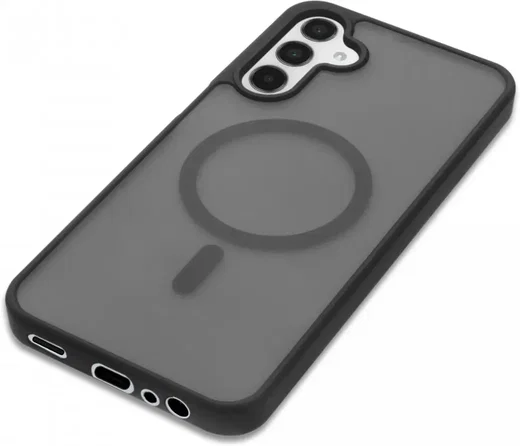 Samsung Galaxy A15 Hoesje met MagSafe Back Cover Matte Zwart afbeelding 13